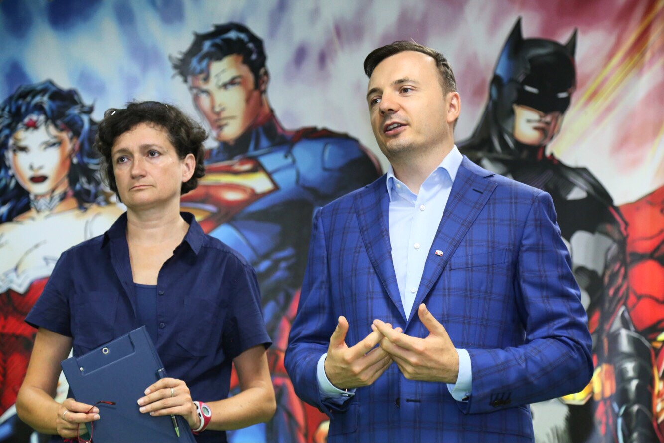 Agnieszka Watuch i Łukasz Gibała