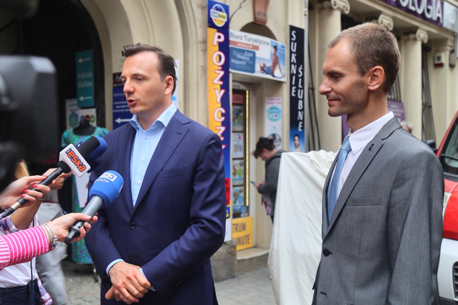 Łukasz Gibała i Tomasz Wełna