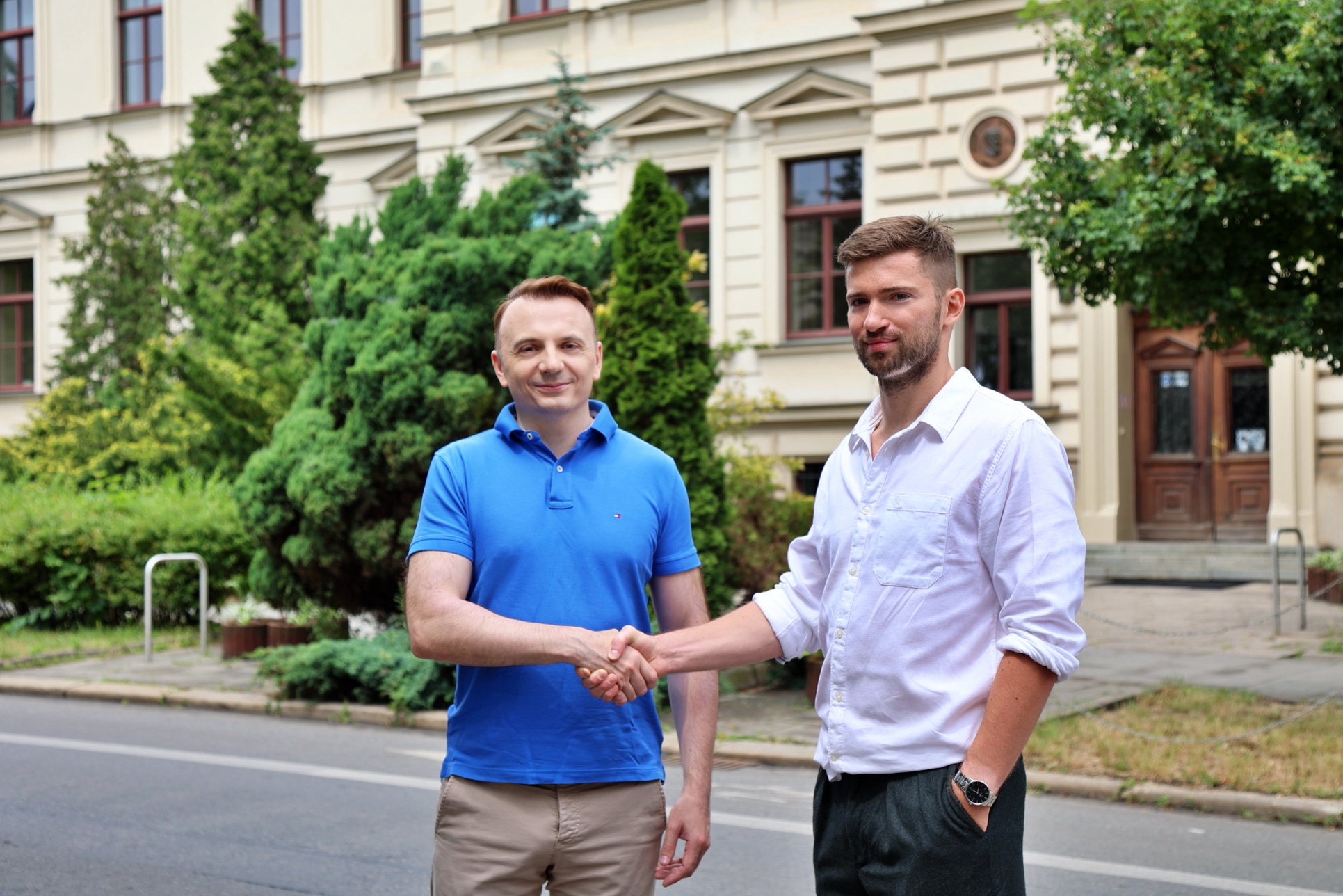 Łukasz Gibała i Karol Wałachowski