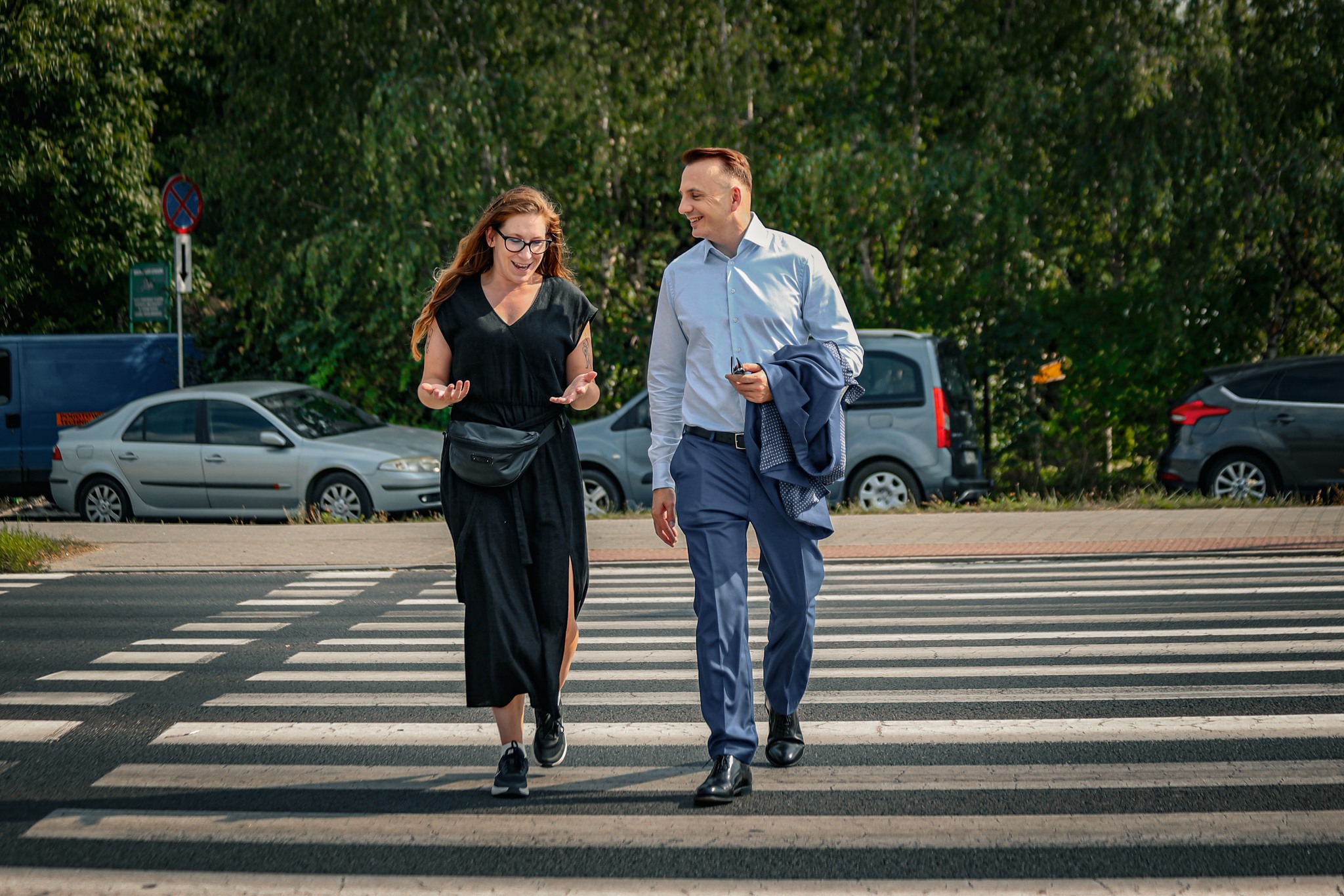 Magdalena Milert i Łukasz Gibała