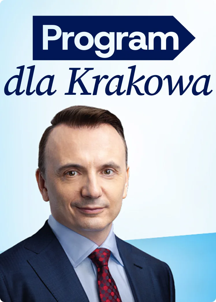 Łukasz Gibała — Program dla Krakowa